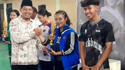 Kejurprov Kickboxing Piala Bupati Mojokerto, Resmi Ditutup Oleh H Suwandy Firdaus