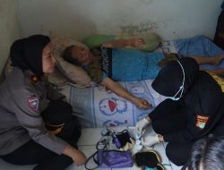 Polresta Bandara Hatta Berikan Bantuan Kesehatan Kepada Istri si Kakek Pencuri HP