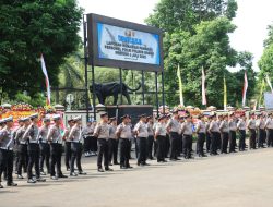 Kapolres Bogor Pimpin Langsung Upacara Kenaikan Pangkat TMT 1 Juli 2025 Sebanyak 98 Personel Polres Bogor