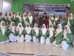 H Suwandy Firdaus Anggota DPRD Jatim Fraksi NasDem, Gelar Reses bareng Fatayat NU Mojoanyar.