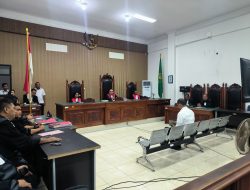 Mantan Kapolres Ngada dan Seorang Mahasiswi Menjalani Sidang Perdana Dugaan Tindak Pidana Kekerasan Seksual dan Perdagangan Anak di PN Kupang.