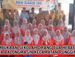Kades Balongmasin Hadiri Pembukaan Sekolah Orang Tua Hebat di Balai Desa Balongmasin Pungging