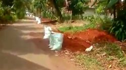 Warga Keluhkan Galian Tanah Peruntukan Pasangan Kabel Jalur PLTMH Desa Kertamukti