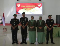 Kodim 0509/Kab. Bekasi Gelar Serah Terima Jabatan Dan Pelepasan Anggota Purna Tugas