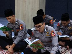 Puncak Peringatan Hari Bhayangkara, Divisi Humas Gelar Khatam Qur’an 79 Kali