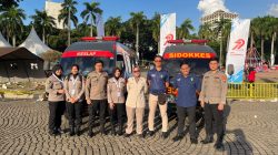 Kesehatan Lapangan Dalam Rangkaian Upacara Hari Ulang Tahun Bhayangkara ke-79