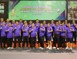 Jaksa Agung Muda Pengawasan Ketua Adhyaksa Gelar Kegitan Pengukuhan Pengurus Baru Tennis Club Periode Tahun 2025-2028.