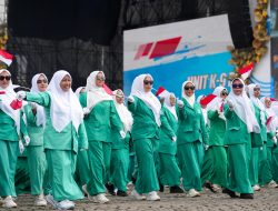 Polri Dekat Dengan Organisasi Keagamaan, Defile HUT Bhayangkara ke-79 Semakin Meriah