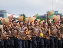 Upacara Hari Bhayangkara ke-79 Dihadiri Ribuan Orang: Kelompok Tani Hingga Elemen Masyarakat