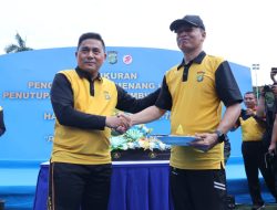HUT Bhayangkara ke-79, Polda Metro Jaya Gelar Syukuran dan Bagikan Hadiah Perlombaan.