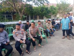 Sebagai Bentuk Empati, Kapolsek Bekasi Barat Melaksanakan Takziah Warga Yang Meninggal