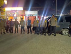 Sinergitas TNI-Polri Dalam Rangka Cipta Kondisi Polsek Tambelang Gelar Patroli Biru Gabungan