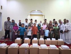 Polsek Bekasi Barat Resmikan Musholla Al-Jannah Dan Santuni Anak Yatim