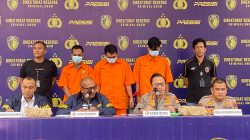 Siaran Pers Tentang Pengungkapan Kasus Pembunuhan Berencana Disertai Pencurian (Korban Seorang Notaris)