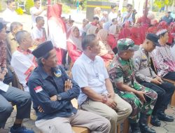 GIAT SINERGITAS TNI-POLRI MENGHADIRI PERESMIAN TAMAN CIKETING UDIK IV DI PERUMAHAN TAMAN RAHAYU RW 08 KELURAHAN CIKETING UDIK, KOTA BEKASI