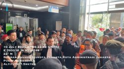Brimob Polda Metro Jaya Amankan Sidang Harun Masiku di Pengadilan Negeri Jakarta Pusat Berjalan Kondusif