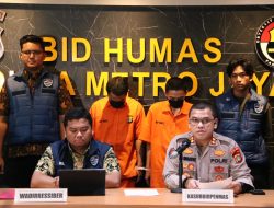 Polda Metro Jaya Amankan 2 Orang Tersangka Penipuan Online dan Buru 1 Orang DPO Penipuan Data COD Ninja Xpress.