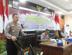 Operasi Patuh Segera Digelar, Polda Sulteng Bekali Anggota Melalui Latpraops