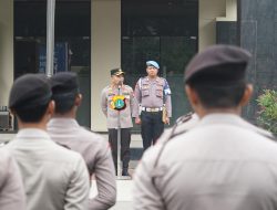 Kapolres Metro Bekasi Pimpin Gaktiblin Usai Apel Jam Pimpinan, Tegaskan Disiplin Internal Personel