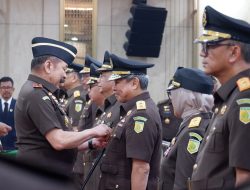 Jaksa Agung RI ST Burhanuddin Lantik Kepala Kejaksaan Tinggi dan Pejabat Eselon II, Berikut Daftarnya.