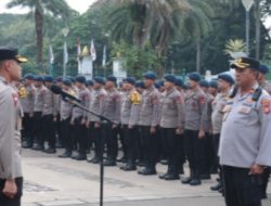 Polri Terjunkan 1.437 Personel Amankan Aksi “177” Ojol di Silang Selatan Monas.