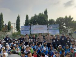 Antisipasi Tawuran, Kapolsek Bekasi Barat Berikan Pembinaan Dan Penyuluhan Kepada Siswa SMK Bina Mandiri