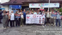 Tiga Pilar Kelurahan Bungur Gelar Sosialisasi Bahaya Narkoba di RW 02, Kecamatan Senen