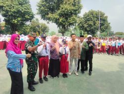 POLSEK RAWA LUMBU BERIKAN PEMBINAAN KE SISWA SMPN 32 BEKASI TENTANG BAHAYA NARKOBA, TAWURAN, JUDI ONLINE, DAN KENAKALAN REMAJA