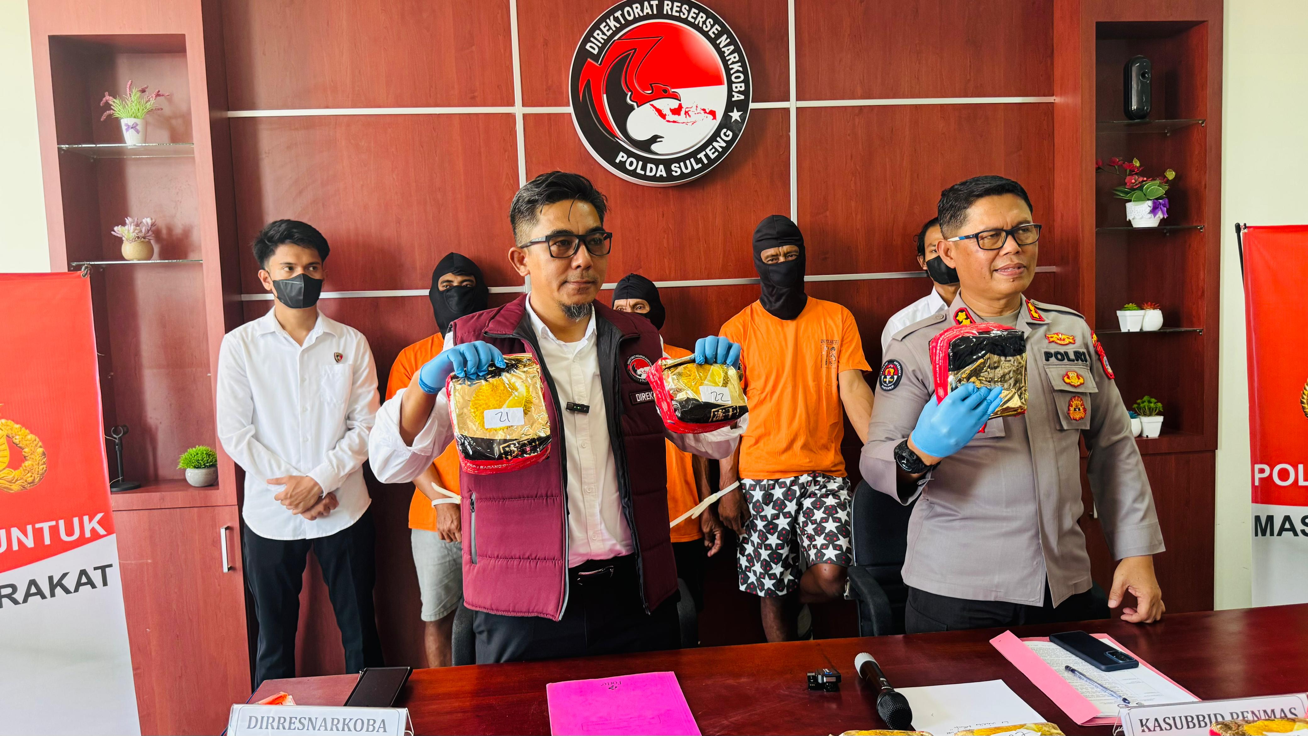 Polisi Gagalkan Penyelundupan 30Kg Sabu, Tiga Kurir Internasional Ditangkap
