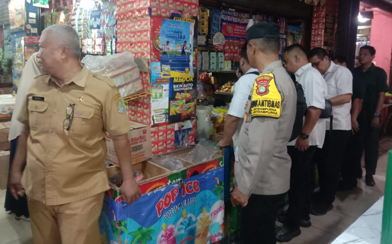 Satgas Pangan Mabes Polri Tinjau Harga Dan Stok Pangan di Pasar Kranggan Jatisampurna