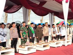 Melalui Pawai Ta’aruf MTQ ke-VII Komandan Koramil 11 Hadir Meriahkan Semangat Al-Qur’an