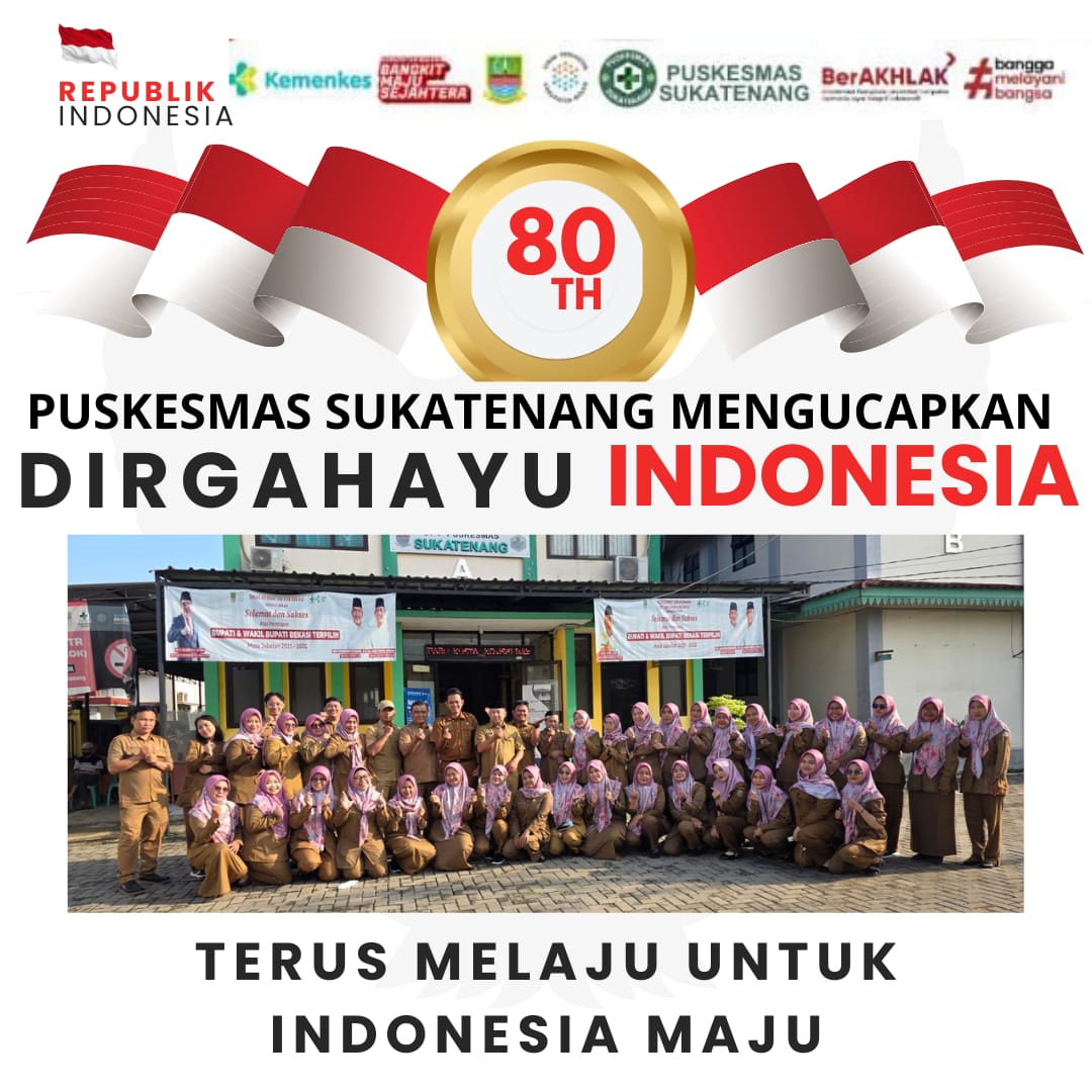 Puskesmas Sukatenang Mengucapkan Dirgahayu Republik Indonesia ke-80 Tahun