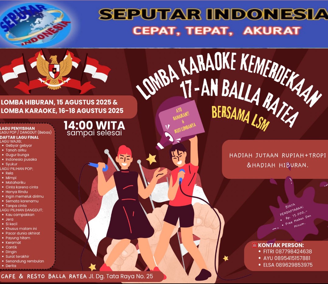 Warkop Balla Ratea Diduga Lakukan Penipuan Dengan Modus Lomba Nyanyi Diperayaan 17 Agustus