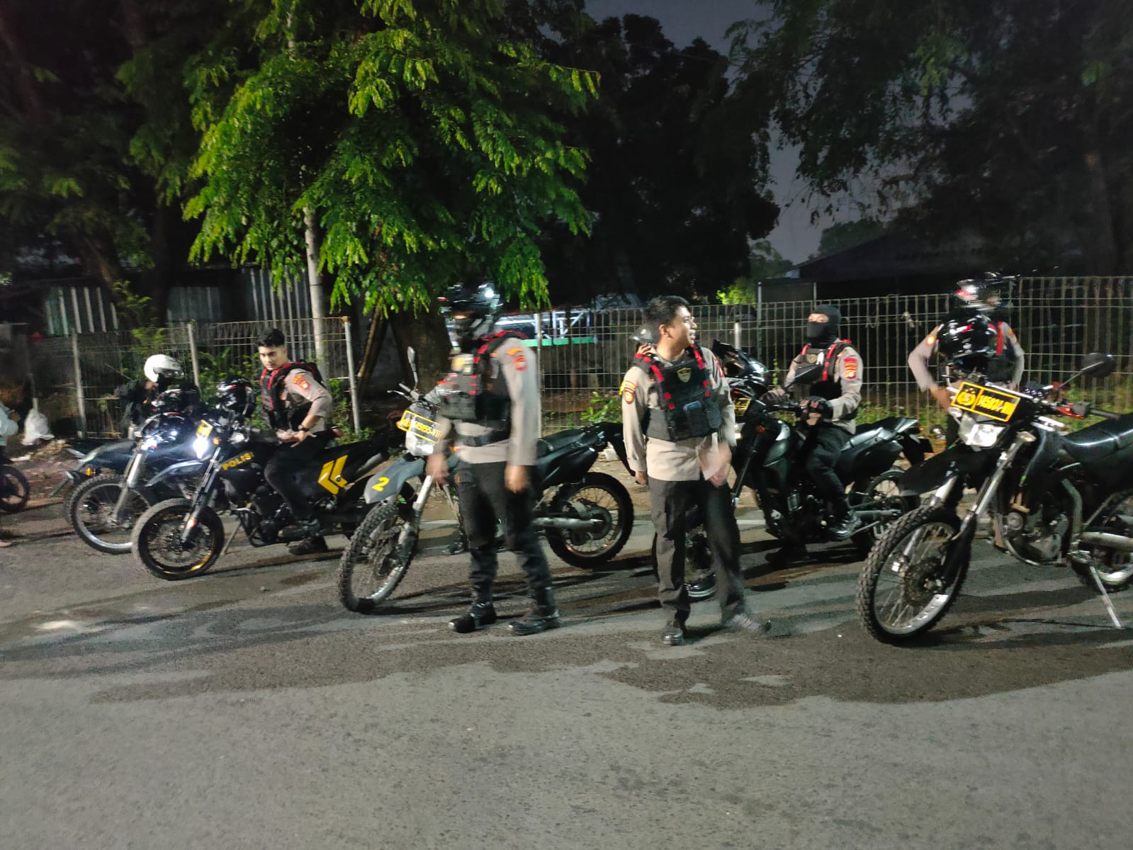Cegah Kejahatan Jalanan, Tim Perintis Presisi Polres Metro Bekasi Kota Patroli Dini Hari