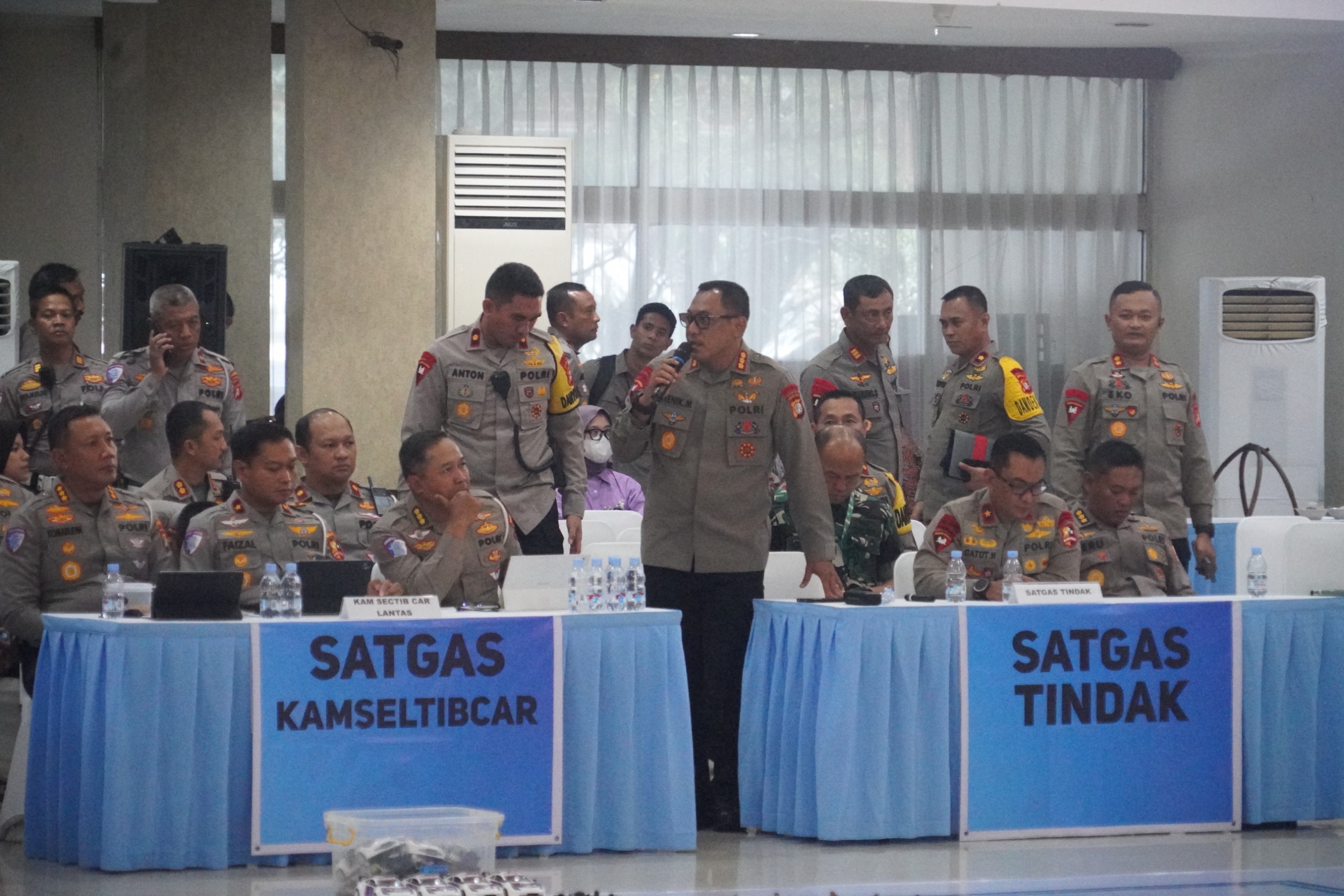 Brimob Polda Metro Jaya Perkuat Pengamanan HUT RI ke-80 Melalui Tactical Floor Game