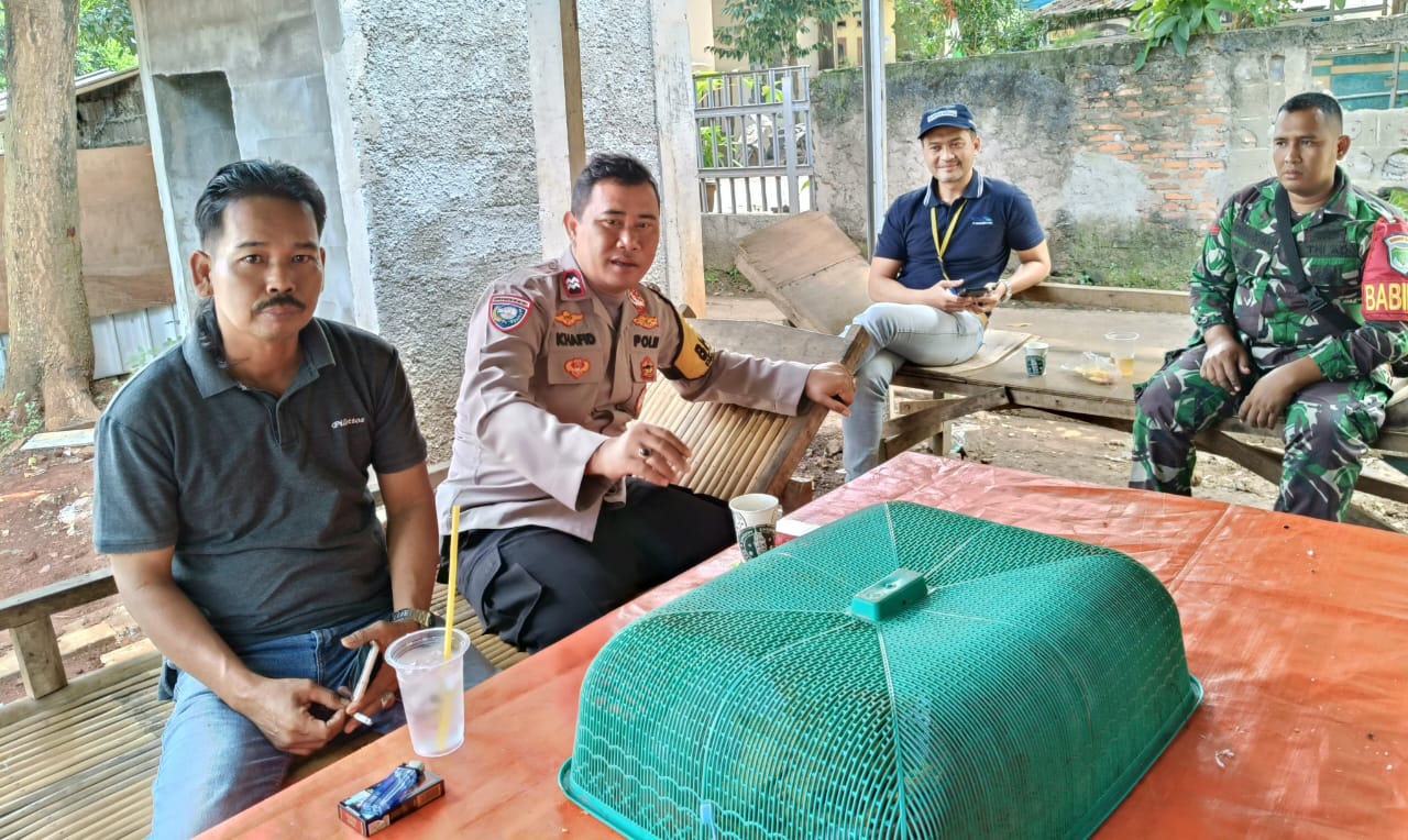 TNI-Polri Sambangi Warga Cimuning, Imbau Warga Aktif Jaga Keamanan Lingkungan