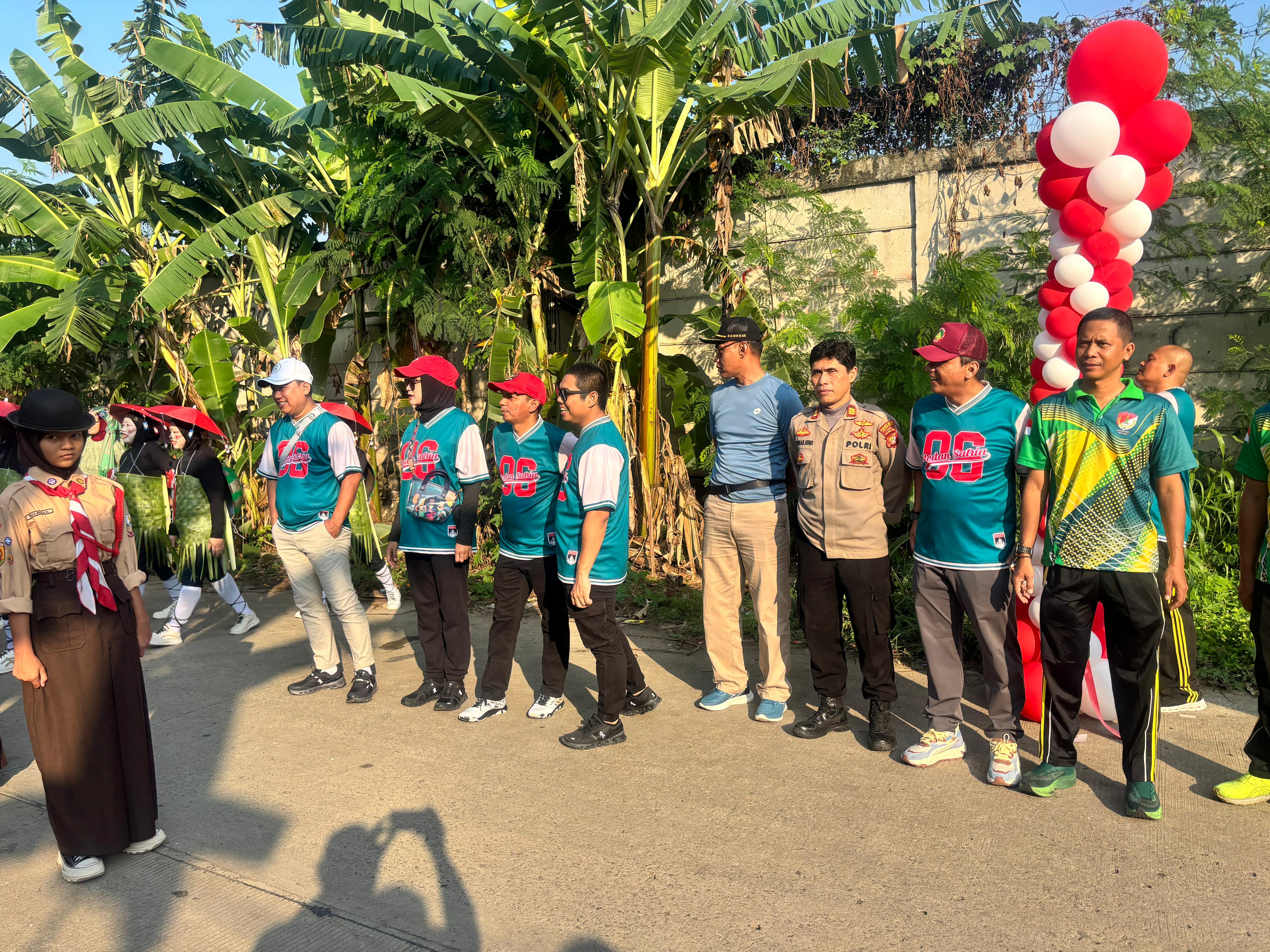 Pengamanan Kegiatan Gowes Merdeka Komunitas Pegoan Padurenan