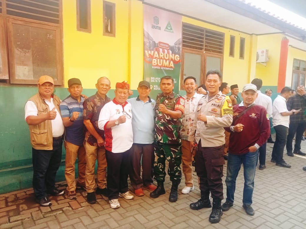 Polsek Pondok Gede Hadiri Peresmian Koperasi Merah Putih di Jaticempaka