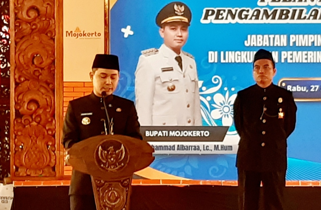 Bupati Mojokerto Melantik 16 Pejabat Eselon II, Saya Pastikan Tidak Ada Jual Beli Jabatan