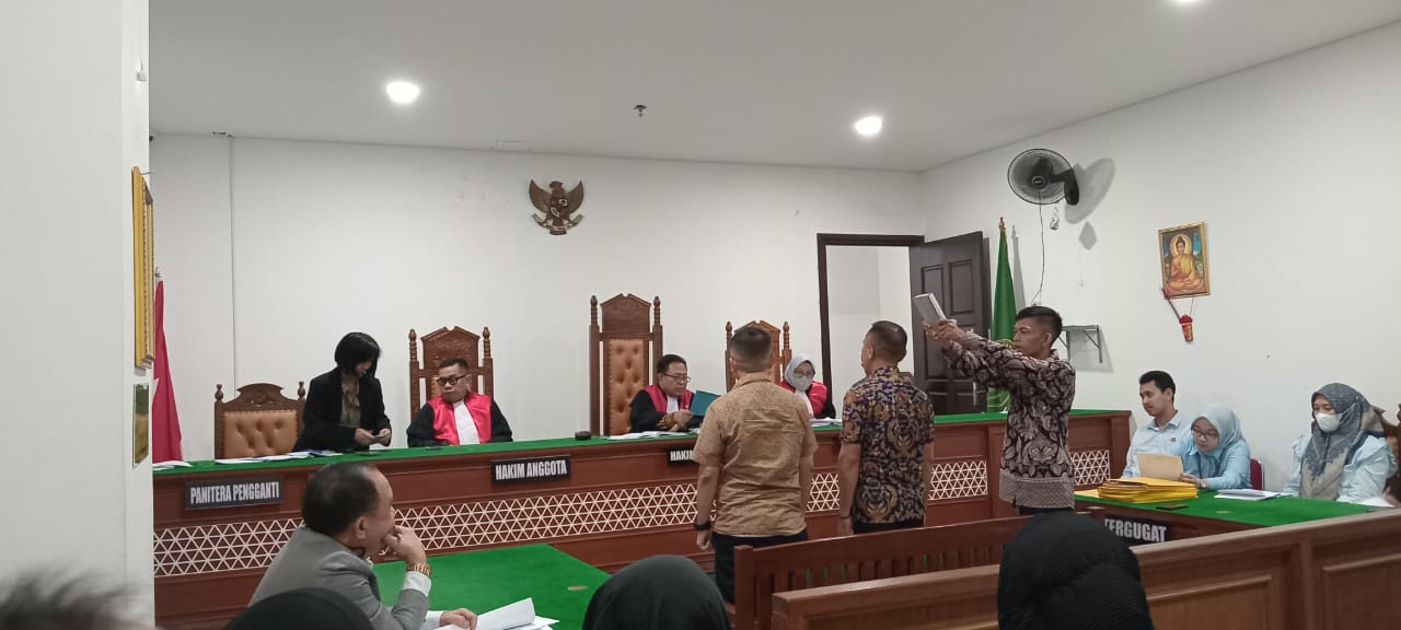 Sidang Perkara Gugatan Perbuatan Melawan Hukum Pemkot Bekasi.