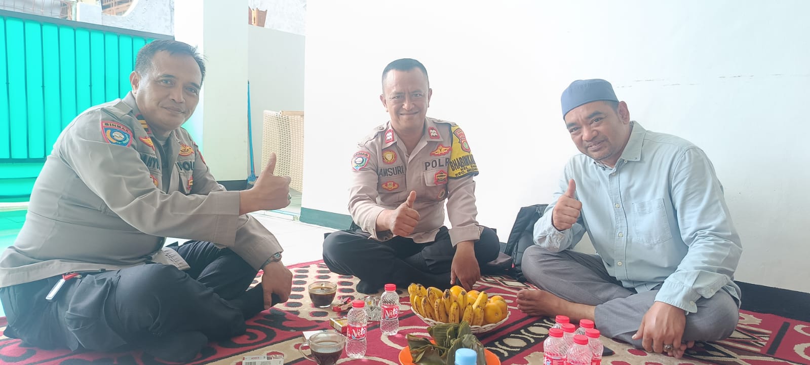 Cegah Kebakaran, Polsek Medan Satria Imbau Warga Waspada di Musim Kemarau