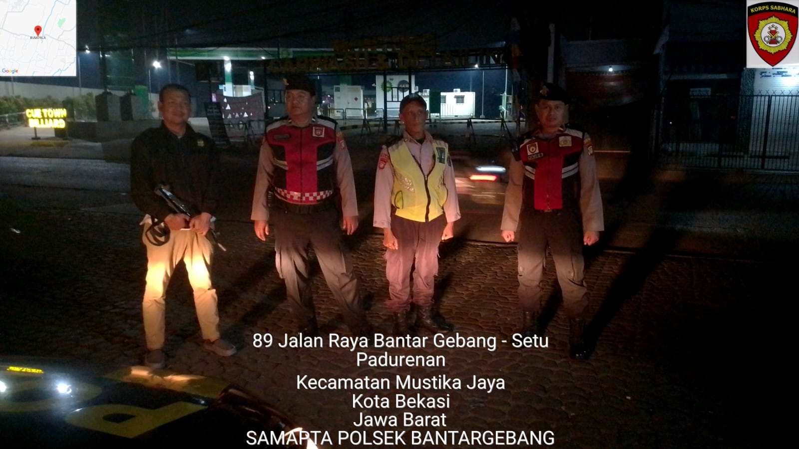 Polsek Bantargebang Gelar Operasi OKJ, Ops Jaya 21, Dan Patroli Skala Sedang Antisipasi Guantibmas