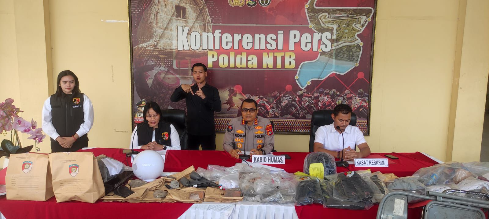 Polda NTB Tetapkan 20 Tersangka Kasus Pengerusakan Dan Penjarahan Saat Unjuk Rasa 30 Agustus
