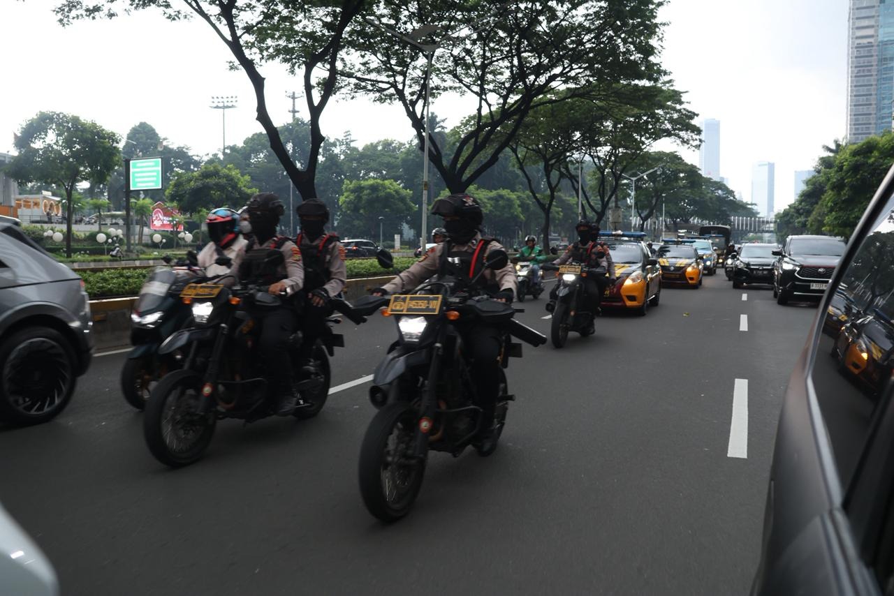 Polda Metro Jaya Gelar Patroli Skala Besar, 119 Personel Dikerahkan