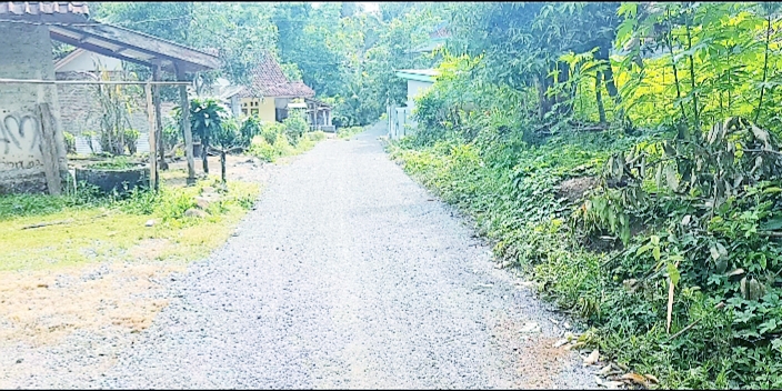 Warga  Ucapkan Terimakasih  Atas Perhatian Pemdes Bantargebang Dibangunnya Jalan Ci Tugu