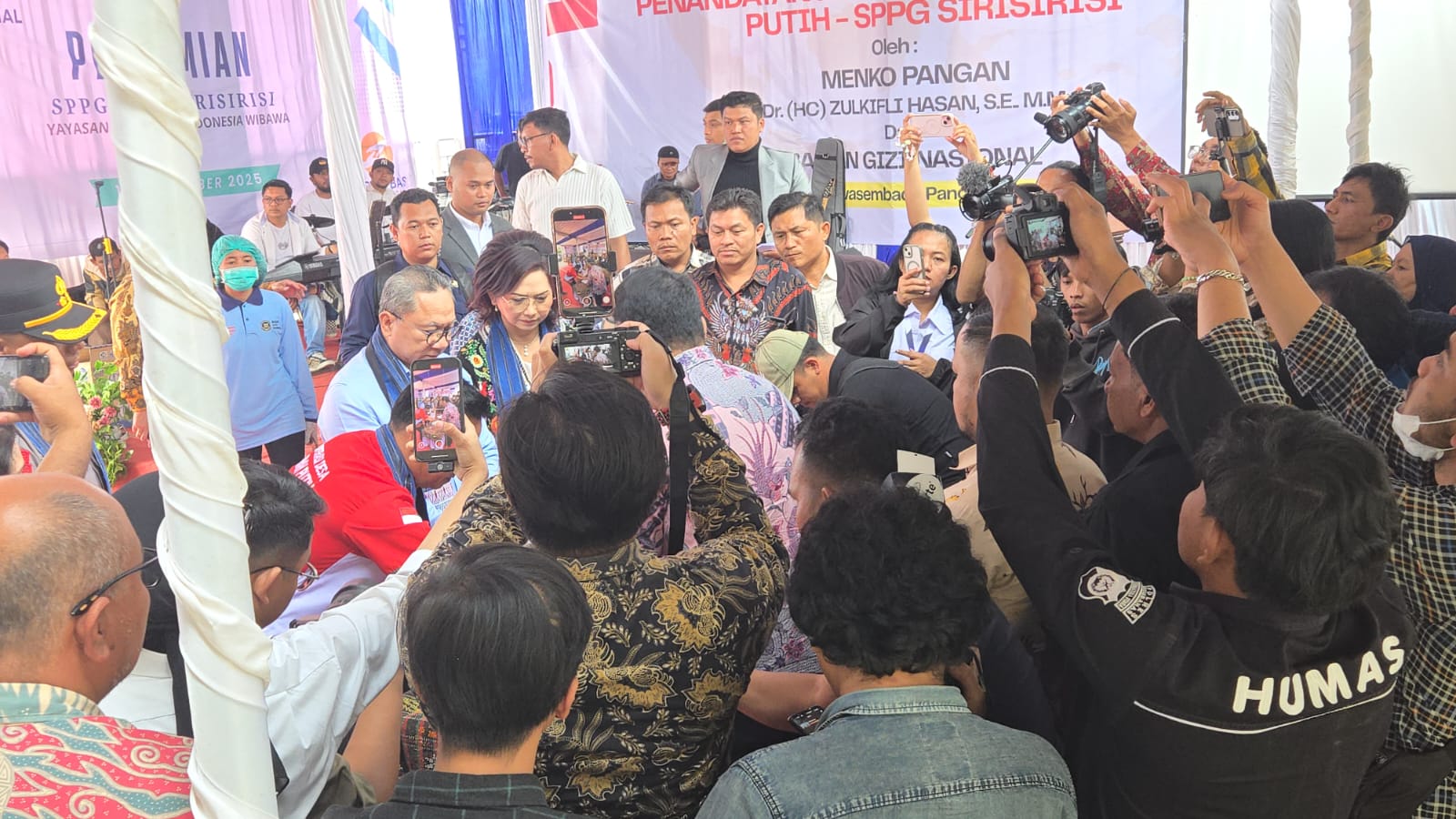 Ketum DPP Progib hadiri peresmian MOU Koperasi Merah Putih Di Kab Humbang Hasundutan sumut