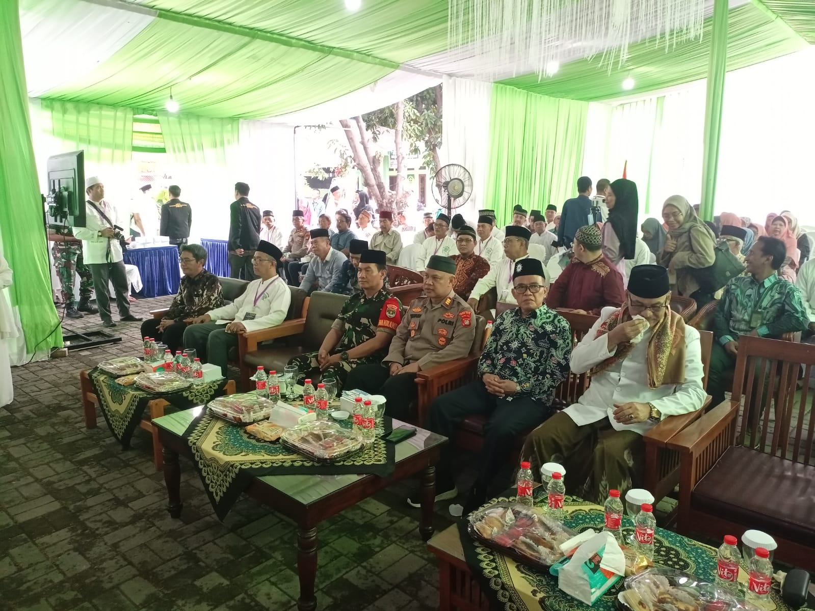 Kapolsek Bekasi Barat Hadiri Peletakan Batu Pertama Pembangunan Islamic Centre FORKIS