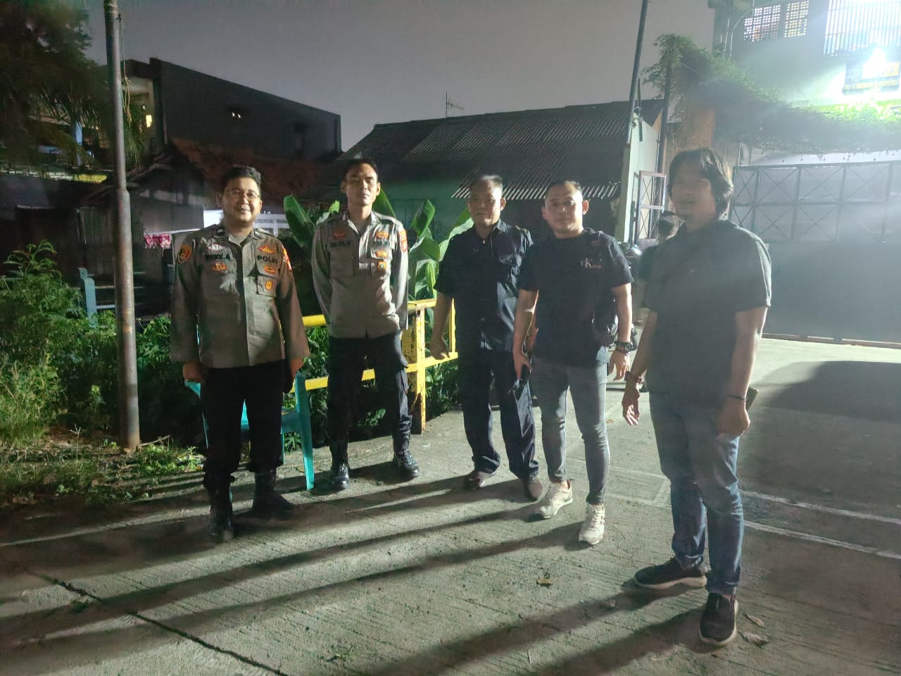 Polsek Medansatria Gelar Patroli Skala Sedang Dan Razia Untuk Antisipasi Gangguan Keamanan