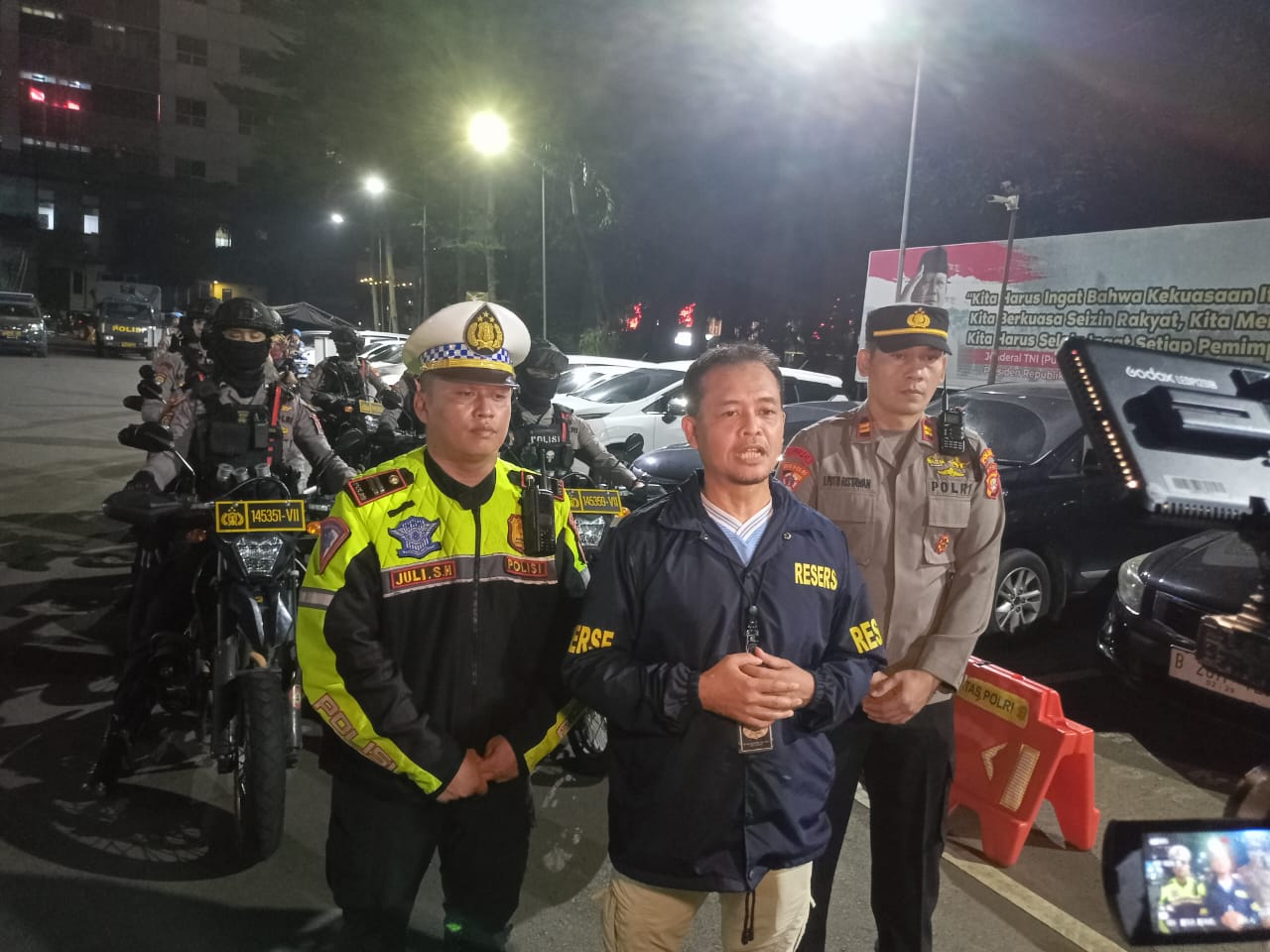 50 Personel Gabungan Sisir Titik Rawan di Jakarta, Pastikan Situasi Warga Aman Dan Nyaman.