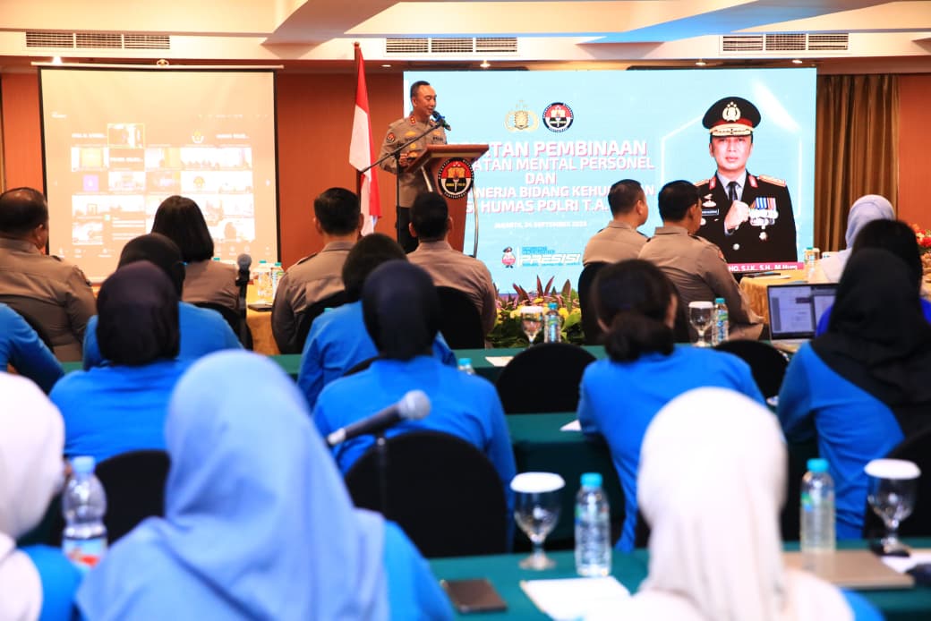 Kadiv Humas Polri Gelar Anev Kehumasan, Tekankan Refleksi untuk Meningkatkan Pelayanan Masyarakat.